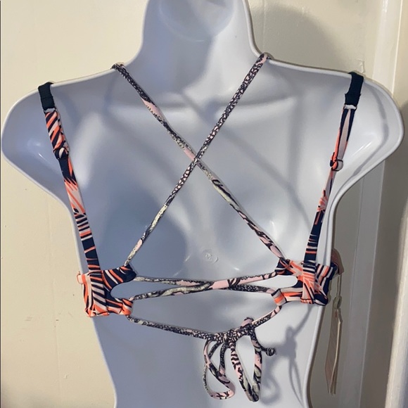 Maaji Seashells Night Bikini Top Sz M - Picture 5 of 9